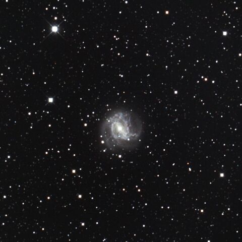 M83　南の回転花火銀河