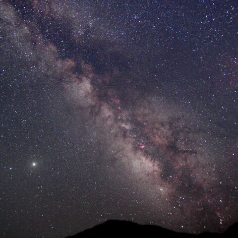 夏の天の川とさそり座・いて座