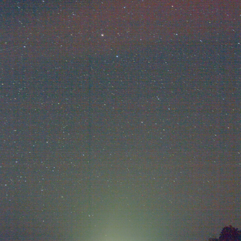 H-IIA F23とオーロラ