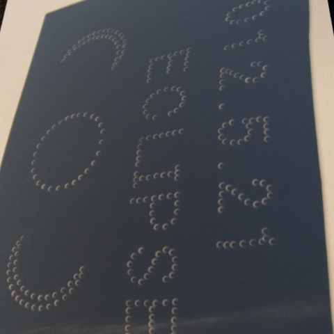 金環日食ピンホール