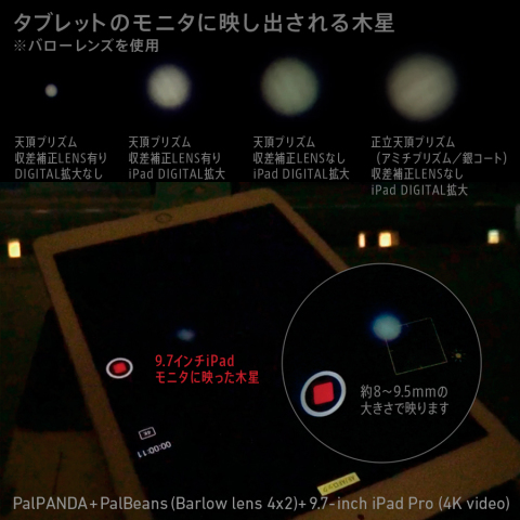 タブレットで観た木星