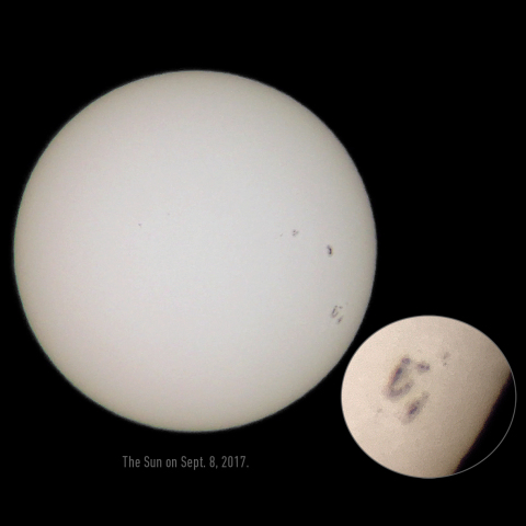 9月8日の太陽