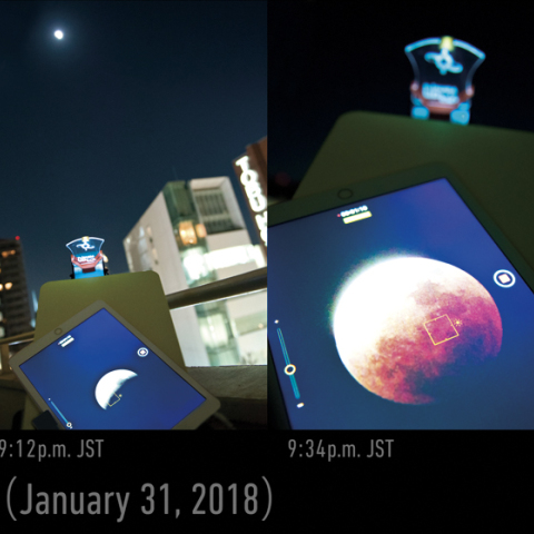 皆既月食TB観望