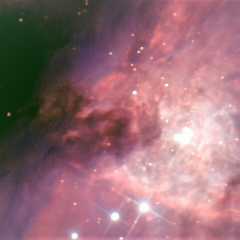 オリオン座大星雲中心部