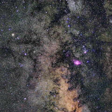 天の川銀河中心部