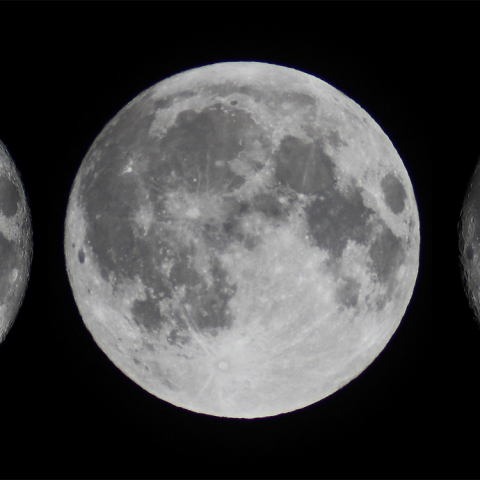 十五夜から三夜分の月