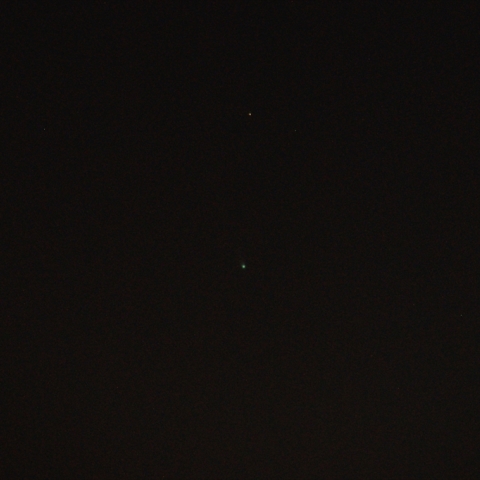 11月22日朝のアイソン彗星