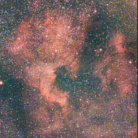北アメリカ星雲とペリカン星雲