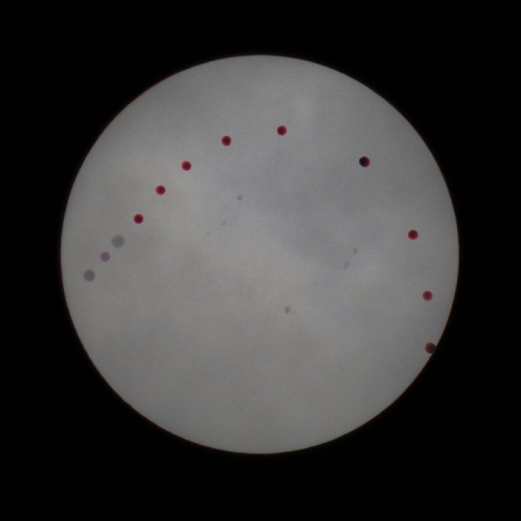 地上から見る場合