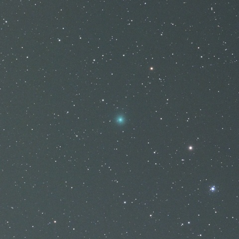 １０月２４日未明のレモン彗星（Ｃ/２０２３ Ｈ２）