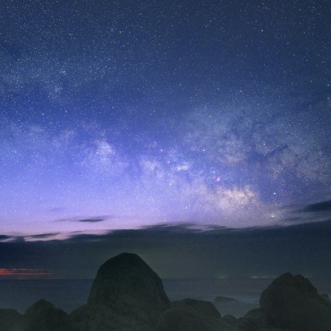 室戸岬の夜明け