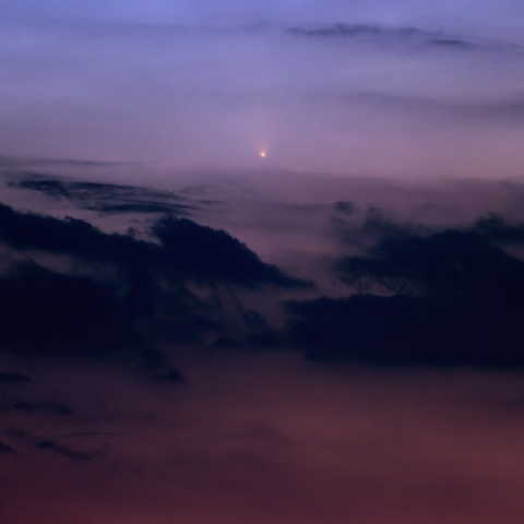 １０月１２日の紫金山・アトラス彗星（Ｃ/２０２３ Ａ３）