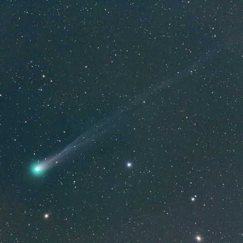 １０月２日未明のレモン彗星 （Ｃ/２０２５ Ａ６）