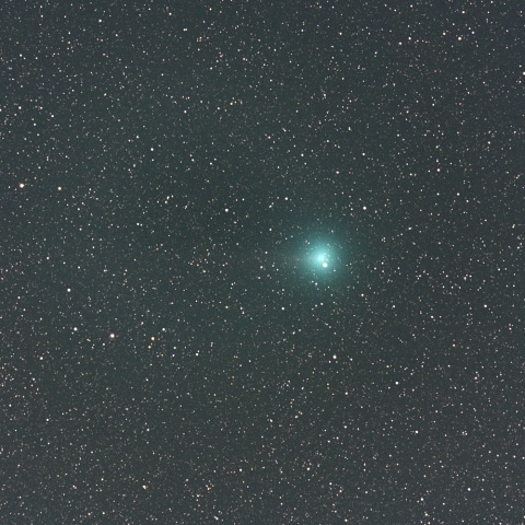 １０月１５日のスワン彗星（Ｃ/２０２５ Ｒ２）