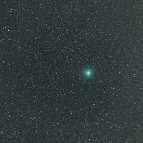 10月20日のスワン彗星(C/2025 R2)
