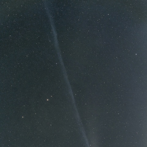 １０月２３日夕方のレモン彗星 （Ｃ/２０２５ Ａ６）