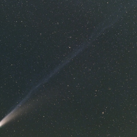 10月28日のレモン彗星 (C/2025 A6)