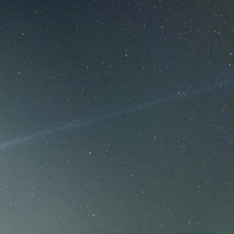 ４月１7日のパンスターズ彗星（Ｃ/２０２５ Ｒ３）