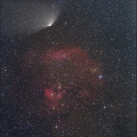 パンスターズ彗星＆ＮＧＣ７８２２（5月4日）