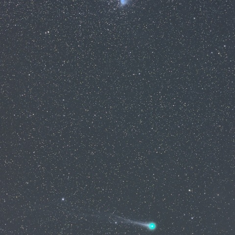 ラヴジョイ彗星＆Ｍ４５（１月１３日）