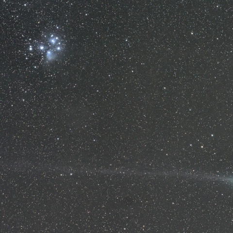 ラヴジョイ彗星＆Ｍ４５（１月１７日）