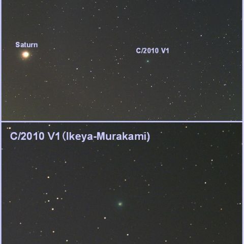 池谷・村上彗星 C/2010 V1（Ikeya-Murakami）