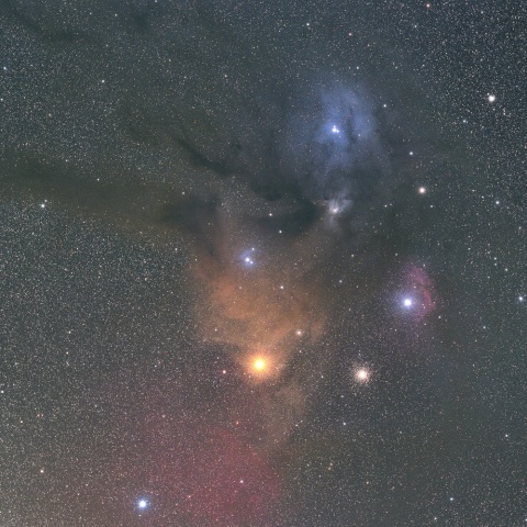 アンタレス付近の散光星雲