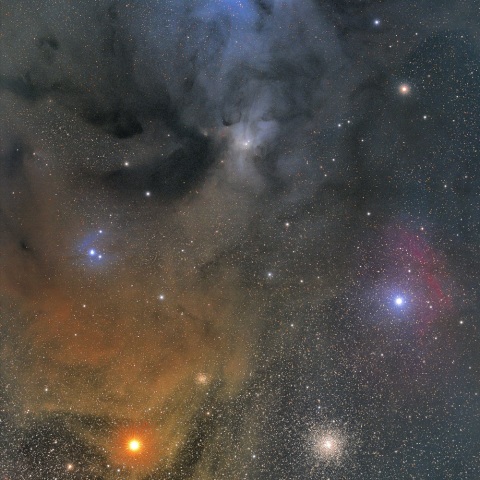 アンタレス付近の散光星雲