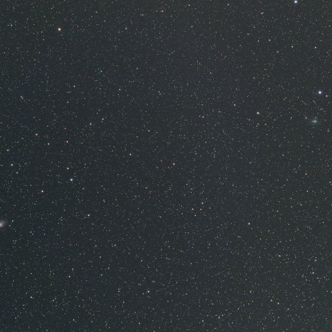 4月10日のアトラス彗星（C/2019 Y4）とNGC2403