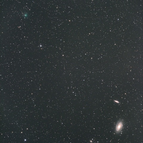 C/2019 Y1（ATLAS）とM81、M82