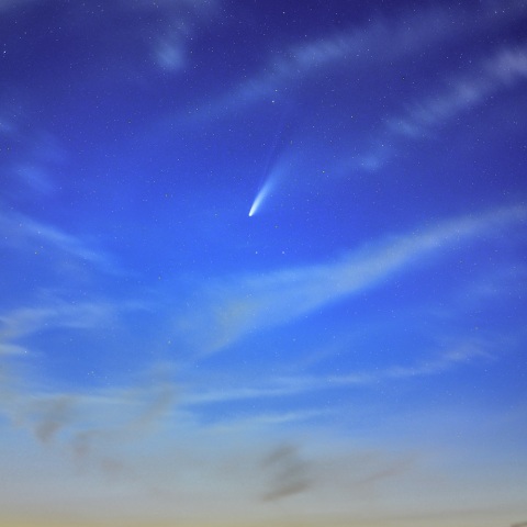 7月19日のネオワイズ彗星（C/2020 F3）