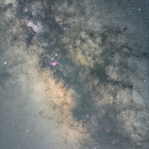 天の川銀河中心部