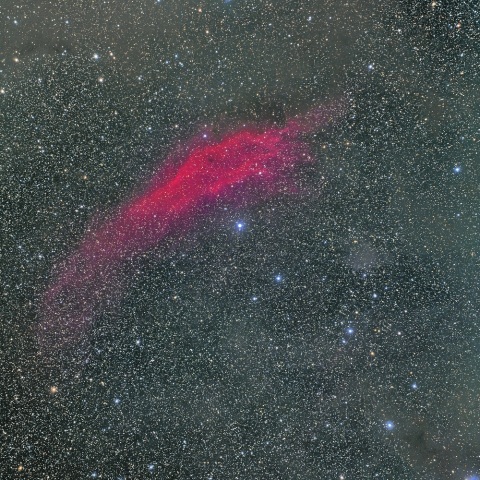 NGC1499と周辺分子雲