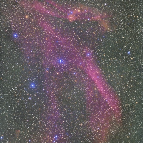 とかげ座の散光星雲（Ｓｈ２-２１６）