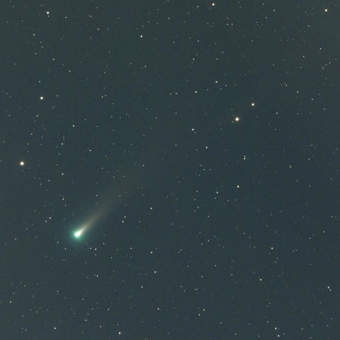 １１月２８日未明のレナード彗星（C/２０２１ Ａ１）