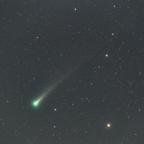 １１月２９日未明のレナード彗星（C/２０２１ Ａ１）