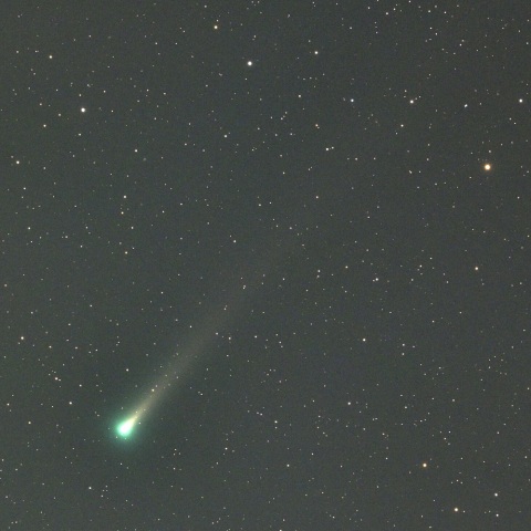 １２月２日未明のレナード彗星（C/２０２１ Ａ１）