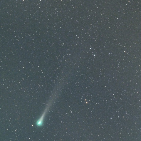 １２月１１日未明のレナード彗星（C/２０２１ Ａ１）