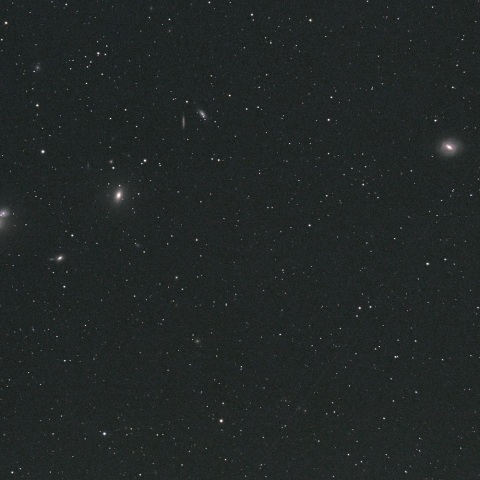 Ｍ５８、Ｍ５９、Ｍ６０、超新星２０２２ｈｒｓ