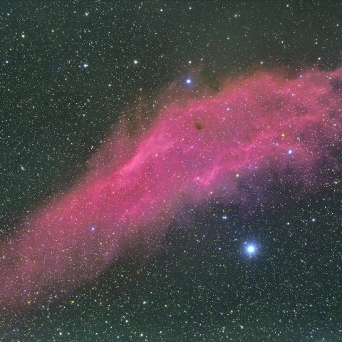 ＮＧＣ１４９９（カリフォルニア星雲）