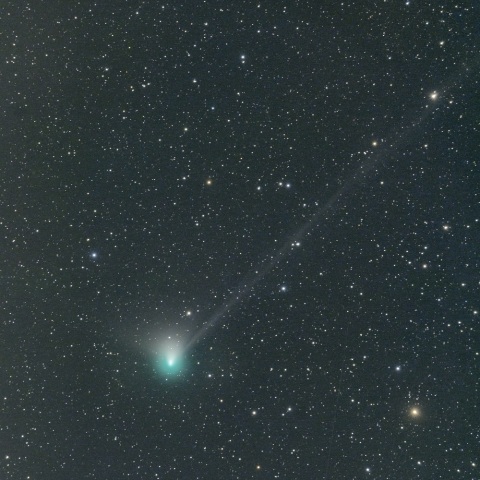 １月３日未明のＺＴＦ彗星（Ｃ/２０２２ Ｅ３）