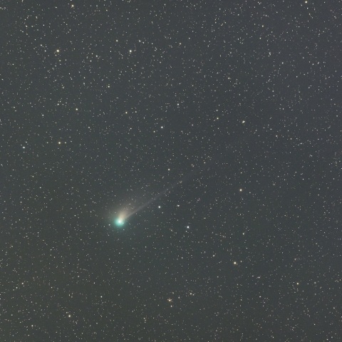 １月１７日未明のＺＴＦ彗星（Ｃ/２０２２ Ｅ３）