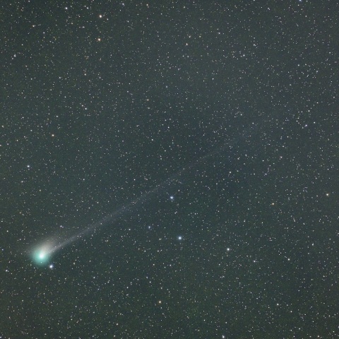 １月１9日未明のＺＴＦ彗星（Ｃ/２０２２ Ｅ３）
