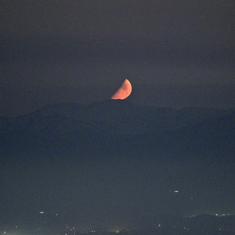 ４月２８日の月没