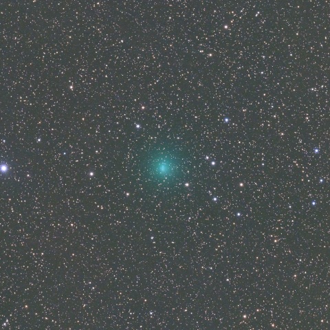 8月２２日未明のアトラス彗星（C/２０２３ Ｅ１）