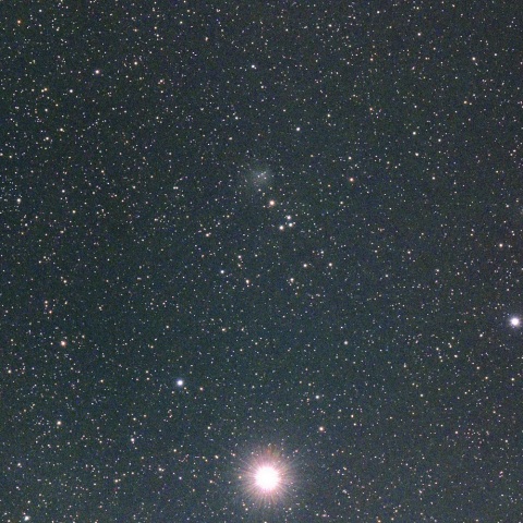 ８月２５日未明のポンズ・ブルックス彗星（１２P/Ｐｏｎｓ-Ｂｒｏｏｋｓ）