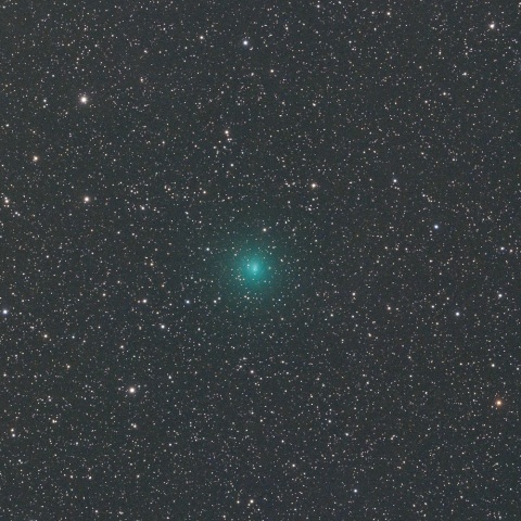 ８月２５日未明のアトラス彗星（C/２０２３ Ｅ１）