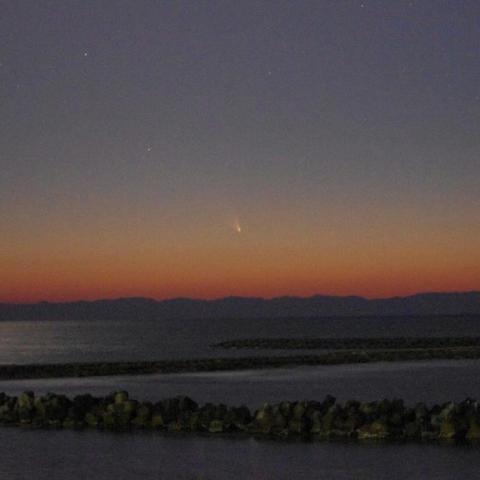 日本海と佐渡とパンスターズ