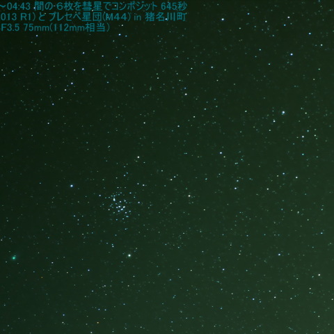 １１月９日　ラブジョイ＆プレセペ