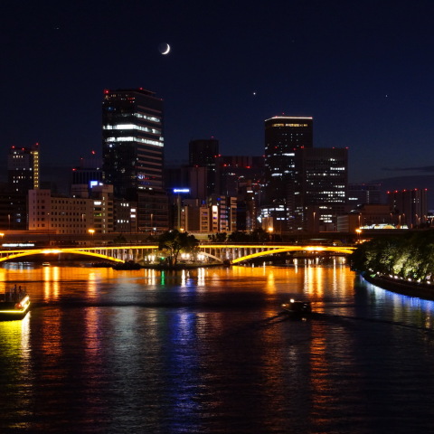 夜景と星々の共演Part２